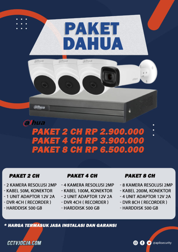 Paket CCTV Dahua