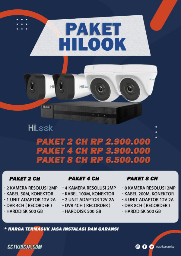 Paket CCTV HiLook
